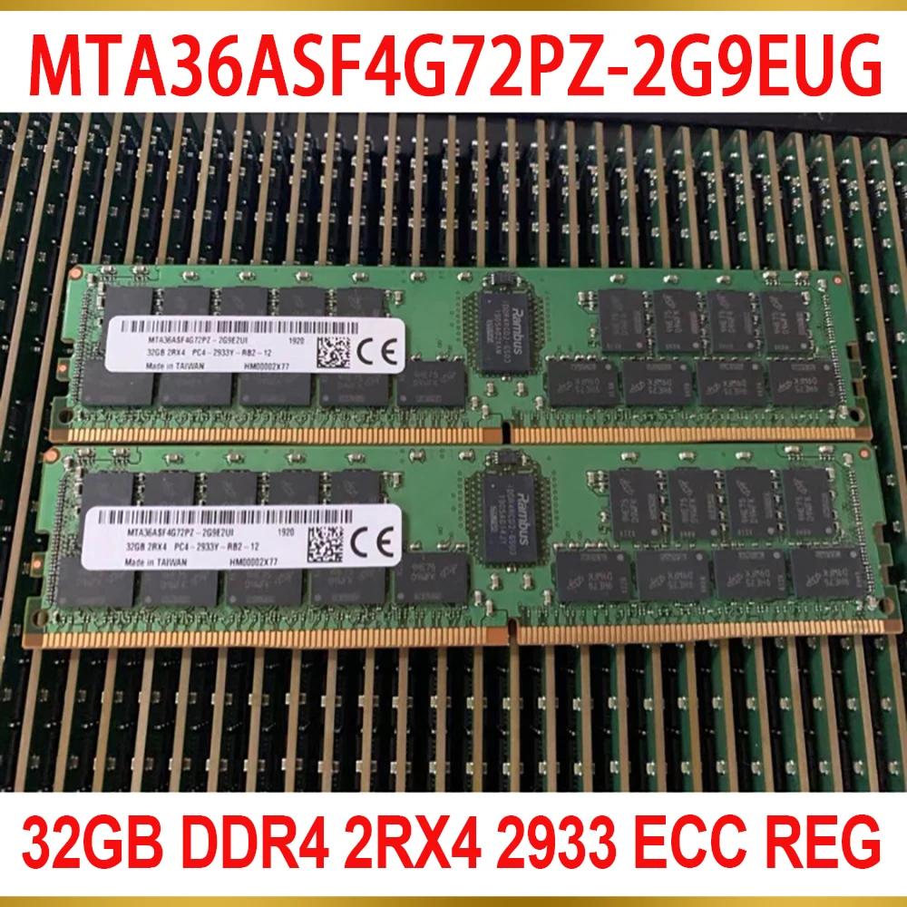 MT RAM 32G 32GB DDR4 2RX4 2933 ECC REG  ޸ MTA36ASF4G72PZ-2G9EUG, 1 